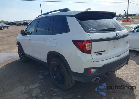 2024 Honda Passport Awd Black from USA, damaged, VIN 5FNYF8H86RB010881